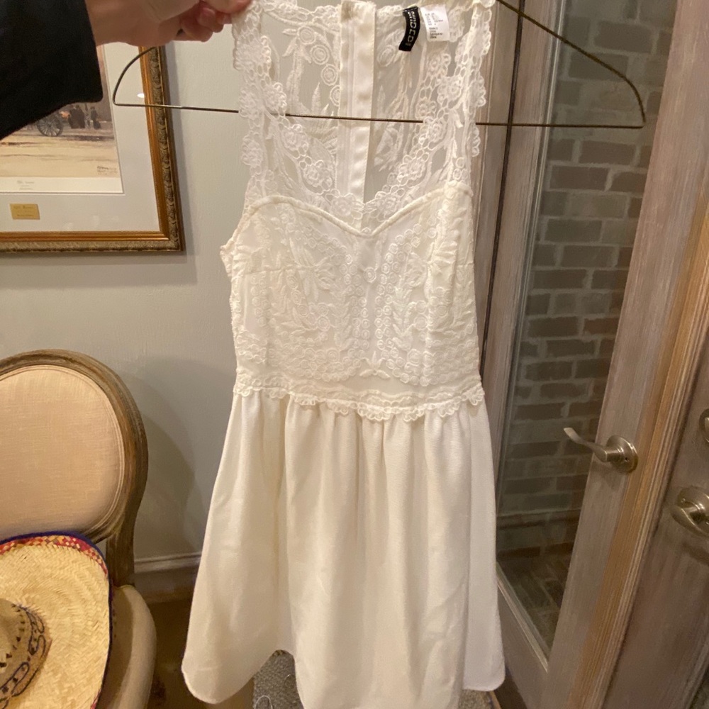 White dress